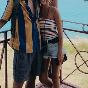 brandy melville jean shorts